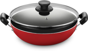 Pigeon Non Stick Kadhai with Lid 300 mm Kadhai 3 L