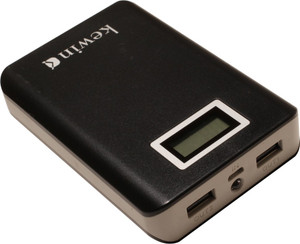 Kewin PB-08BL-Black Digital Display 12000 mAh Power Bank