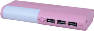 THE ZEBRA EST-002-XY-242 STANDARDISED POWER INDICATOR TRIPLE PORT WITH CAPACITY 2.1Amp & 1Amp WITH TORCH 10400 mAh Power Bank