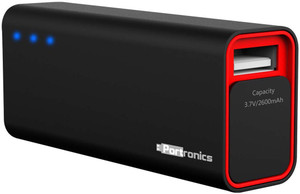 Portronics POR 356 Emergency Mobile Charger 2600 mAh Power Bank