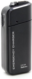Singtronics 2 AA Alkaline Ni-MH to USB with Flash Light for Non Touch Screen NP1 200 mAh Power Bank