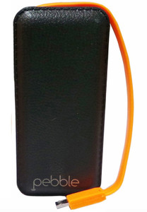 Pebble PPC44BUC Inbuilt Cable Sleek 4400 mAh Power Bank