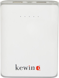 Kewin PB-004-WT-10400-16 High Capacity 2 USB Port Compatible with F1 Plus 10400 mAh Power Bank