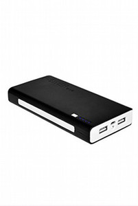Kewin PB-44BL-Black Dual USB Port 15600 mAh Power Bank