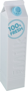 The Fappy Store TFPB307 White Milk Bottle 2600 mAh Power Bank