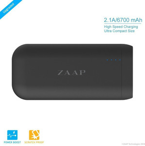 Zaap ZAAPAPB-224 ZAAP002 6700 mAh Power Bank