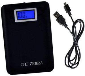 THE ZEBRA EST-001-XY-008 HIGH SPEED DUAL USB 2.1Amp & 1.0Amp WITH LED DISPLAY & TORCH 15000 mAh Power Bank