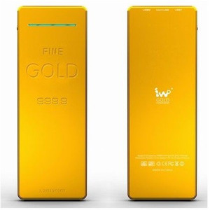 iWo P35 Power Bank Gold Brick-9000mAh golden P35 9000 mAh Power Bank