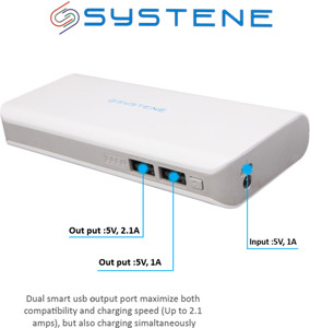 Systene PB-13KW 13000 mAh Power Bank