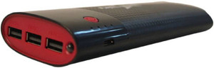 MCSMI Z BLACK 3 USB PORT POWERSUPPLY 12000 mAh Power Bank