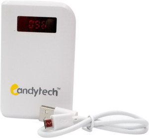 Candytech PB-6600-W White 6600 mAh Power Bank