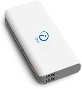 iZAP WC1001 with Dual charging ports 10000 mAh Power Bank