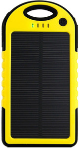 Big Square BSPowerSolar Universal Solar Charger Waterproof Dust+Shockproof 5200 mAh Power Bank