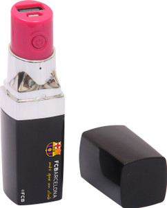 Quirk Tech QTFCBQPID2 Qpid - FCBarcelona: Black & Silver 2600 mAh Power Bank