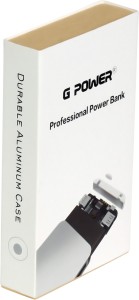 G Power S100 Slim Professional  15000 mAh Power Bank
