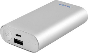 Muven M200_Silver Portable Charger 5200 mAh Power Bank