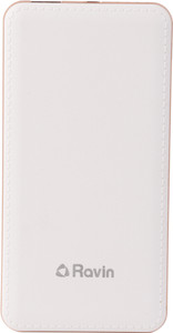 Ravin Ep-07001 Sleek With Leather Finish 7000 mAh Power Bank