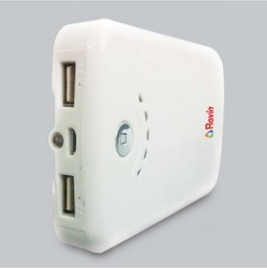 Ravin PB-112 USB Portable Power Supply with 2 USB Ports Enabling Dual Charging Facility 11200 mAh Power Bank