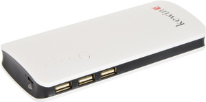 Kewin PB-060-BK-White Fast 3 USB Port Compatible With J7 Prime 13000 mAh Power Bank