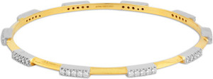 P.N.Gadgil Jewellers Arising Yellow Gold 18kt Diamond Bangle