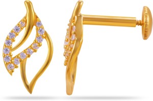 Joyalukkas Yellow Gold 22kt Stud Earring Price in India  Buy Joyalukkas  Yellow Gold 22kt Stud Earring online at Flipkartcom