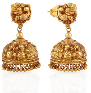Malabar gold antique jhumkas sale
