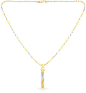 Malabar Gold and Diamonds MGAAAAAAAEGE Collar Yellow Gold Precious Necklace