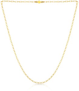 Malabar Gold and Diamonds ANDAAAAABKPG Collar Yellow Gold Precious Necklace