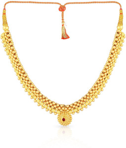 Malabar Gold and Diamonds NNKTH020 Collar Yellow Gold Precious Necklace