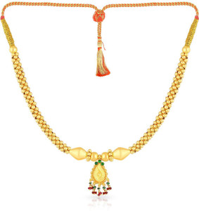 Malabar Gold and Diamonds NNKTH029 Collar Yellow Gold Precious Necklace