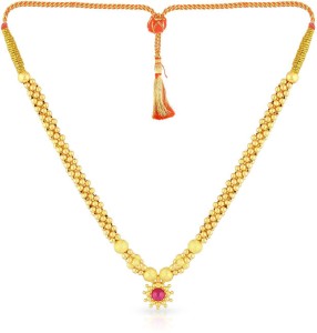 Malabar Gold and Diamonds NNKTH022 Collar Yellow Gold Precious Necklace