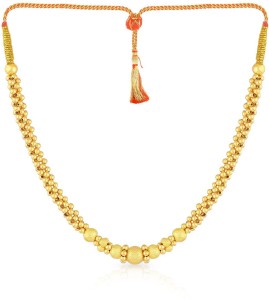 Malabar Gold and Diamonds NNKTH031 Collar Yellow Gold Precious Necklace