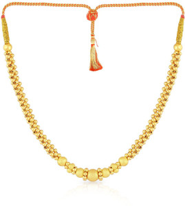 Malabar Gold and Diamonds NNKTH031 Collar Yellow Gold Precious Necklace