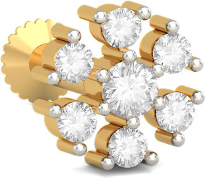 BlueStone Viscaria 18kt Diamond Yellow Gold Stud