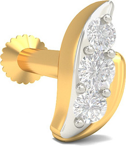 BlueStone Verbena 18kt Diamond Yellow Gold Stud