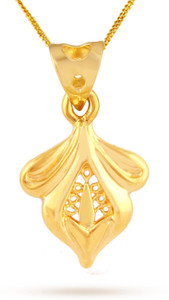 TBZ TheOriginal Daily Wear 22kt Yellow Gold Pendant