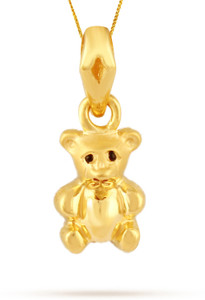TBZ TheOriginal Teddy 22kt Yellow Gold Pendant