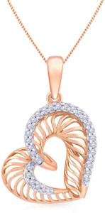 Malabar Gold and Diamonds Malabar Gold and Diamonds 18kt Rose Gold Pendant