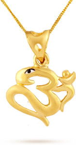TBZ TheOriginal Om 22kt Yellow Gold Pendant