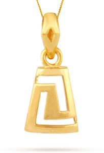 TBZ TheOriginal Office Wear 22kt Yellow Gold Pendant