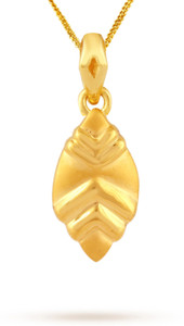 TBZ TheOriginal Daily Wear 22kt Yellow Gold Pendant