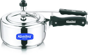 Khaitan 2 L Inner Lid Pressure Cooker Price in India Buy Khaitan 2 L Inner Lid Pressure Cooker online at Flipkart