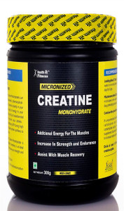 Healthvit Micronized Creatine Powder - 300 g (Unflavored) Creatine