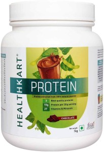HealthKart 50% Protein with Whey & Casein Plant-Based Protein