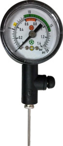 Spartan Pressure Gauge Ball Pump