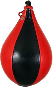 Facto Power Leather Black and Red Speed Bag