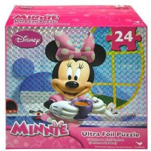 Disney Minnie Mouse Bowtique Ultra Foil Puzzle 24 Pieces Best