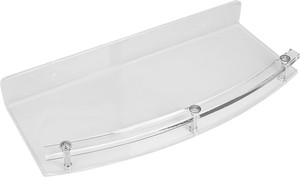 Admire 12'' Supreme Shelf Acrylic Wall Shelf