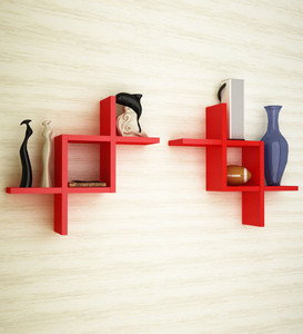 Decorhand Wooden Wall Shelf
