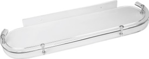 Admire 18'' Oval Supreme Acrylic Wall Shelf